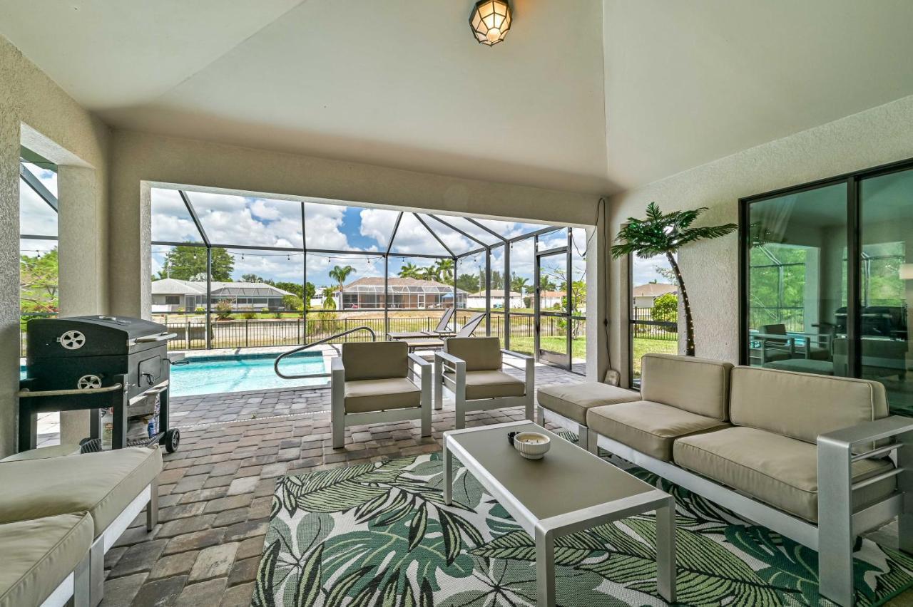 Centrally Located Cape Coral Oasis On Fresh Water Vila Exterior foto